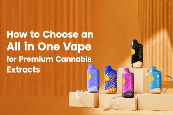 All-in-one vape hardware for premium cannabis extracts