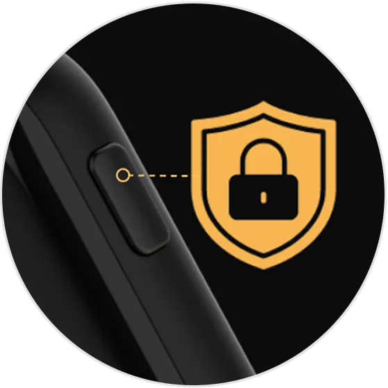 Child-Lock Button for Added Safety