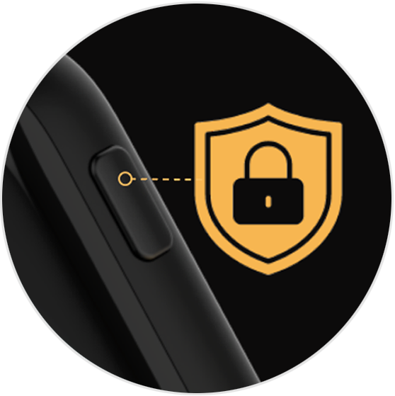 Child-Lock Button for Added Safety